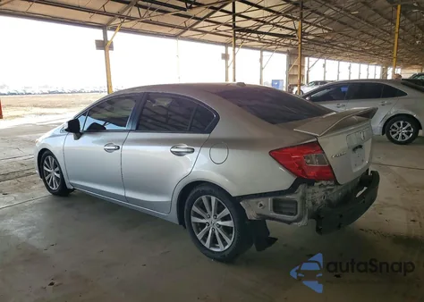 2012 Honda Civic Exl from USA, damaged, VIN 2HGFB2F98CH593498